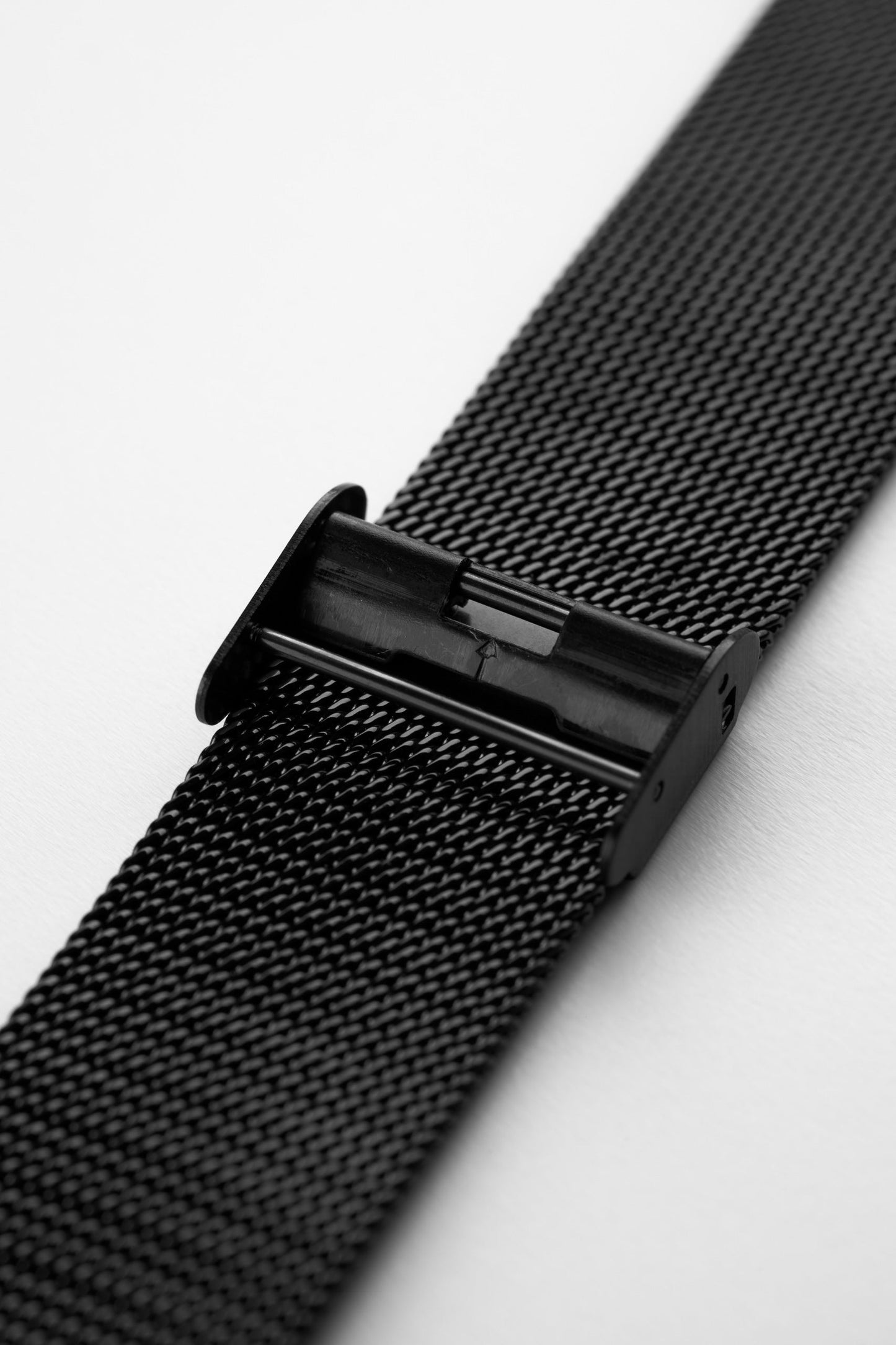 Mesh Horlogebandje - Noir
