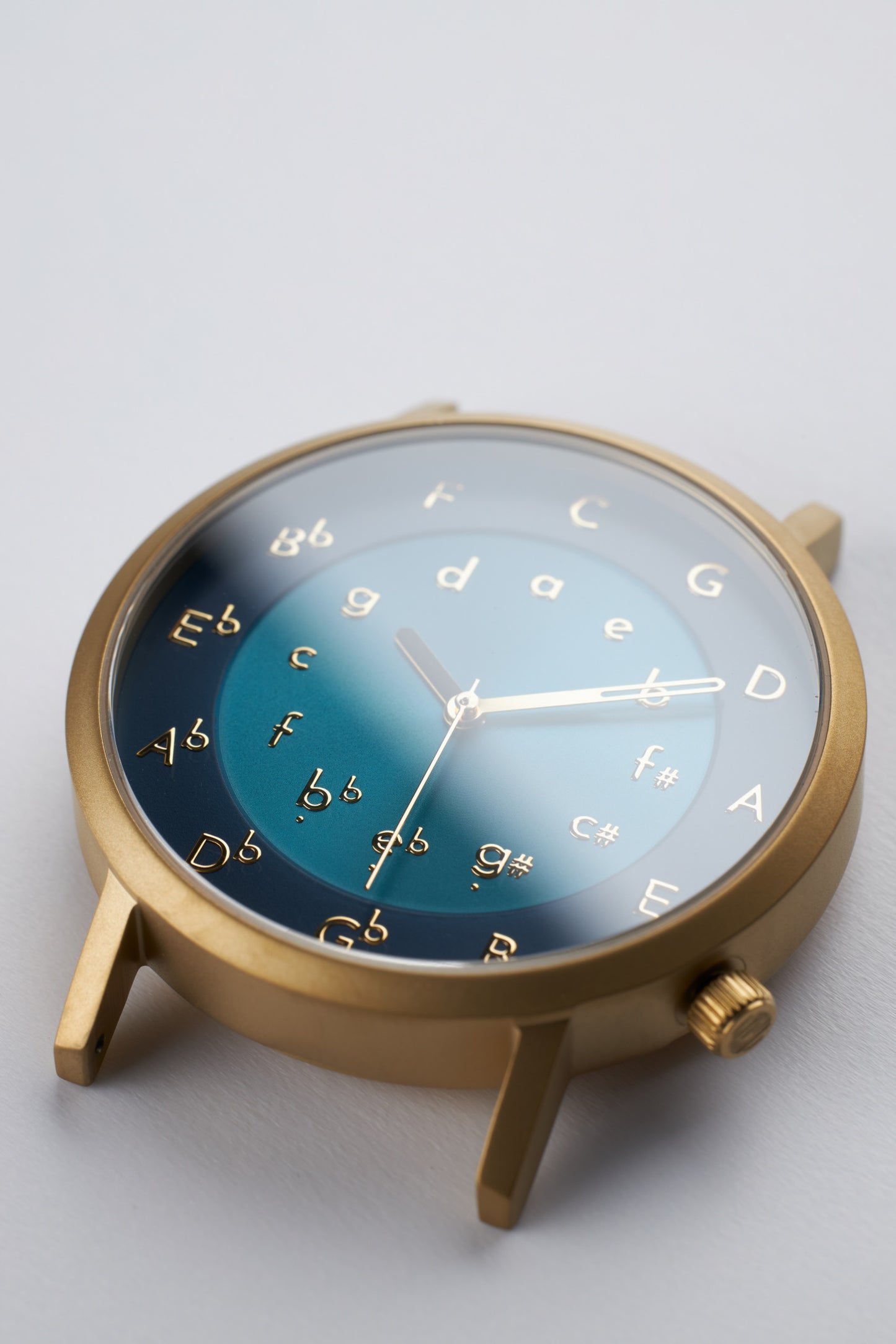 Ossia Watch - Symphony Azure with Azure Leather Strap